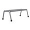 Vestil Aluminum Step Stand, 1 Step, Wide, Welded, 1 Steps, 10.4375 Overall Height, Aluminum, Silver SSA-1W - alternate 1