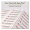 Avery EcoFriendly Recycled Return Address Labels, Inkjet/Laser, 0.66 x 1.75, White, 600PK 48806 - alternate 7