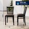 Flash Furniture HERCULES Black Ladder Back Metal Restaurant Chair - Mocha Vinyl Seat XU-DG-6Q2B-VRT-MCHV-GG - alternate 8