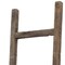 Homeroots 5 Step Rustic Espresso Gray Wood Ladder Shelf 380328 - alternate 4
