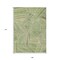 Homeroots 9' X 12' Green And Olive Green Geometric Washable Indoor Outdoor Area Rug 594783 - alternate 5
