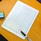 Flipside 12 x 18 Two Sided Quadrant Grid Dry Erase Board - 1/2" Square Class Pack  24 22024 - alternate 4
