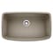 Blanco Valea Super Single Bowl, Truffle 441772 - alternate 1