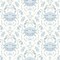 Chesapeake Annapolis Light Blue Crustacean Wallpaper 3120-13644 - alternate 1
