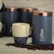 Megachef Essential Kitchen Storage 3 Piece Sugar, Coffee and Tea Canister Set in Matte Gray MC-311G - alternate 6