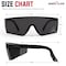 Bison Life Boxer Black Temples, Safety Glasses, Anti-Fog & Anti-Scratch, Black Lens ZH-BXSG-BKLBKT-MS16 - alternate 8