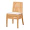 Bali & Pari Morris Bohemian Light Honey Rattan Dining Chair 251-13962-ZORO - alternate 1
