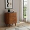 Homeroots 26in Chestnut Solid Wood Accent Cabinet With Two Doors And Three Drawers 654274 - alternate 6