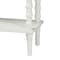 Baxton Studio Malinda Classic White Wood 2-Drawer Console Table with Spindle Legs 253-14068-ZORO - alternate 9