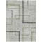 Homeroots 8' X 10' Green And Charcoal Geometric Washable Indoor Outdoor Area Rug 588335 - alternate 8