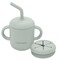 Dreambaby Silicone No-Spill Drink and Snack Cup, Seafoam L5032A - alternate 1