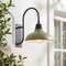 Jonathan Y Stanley 12.25" 1-Light Farmhouse Industrial Iron LED Gooseneck Arm Outdoor Sconce, Matte Olive Green JYL7614I - alternate 4