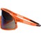 Bouton Optical Enhanced Coverage Full Frame Safety Glasses, w/Hi-Vis Orange Frame, Blue Mirror Plus PRO Lens, and Ant 250-43-0006 - alternate 3