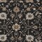 Homeroots 5' X 8' Black Brown And Ivory Floral Washable Indoor Outdoor Area Rug 604744 - alternate 4