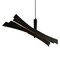 Cwi Lighting Solara Integrated LED Black Chandelier, 50inW 1717P72-101 - alternate 6