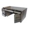 Homeroots 64" Brown and Silver Solid Wood Executive Desk With Five Drawers 489189 - alternate 9