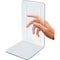 Acrimet Clear Plastic Bookends 1 Pair, Book Holder (Clear Crystal), 2PK 290.1 - alternate 6