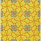 Homeroots 9' X 12' Yellow And Teal Blue Geometric Washable Indoor Outdoor Area Rug 613456 - alternate 5