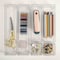 Martha Stewart Miles Plastic Stackable Office Desk Drawer Organizers, Various Sizes, Set of 6 BE-PB5834-6-6-CLR-MS - alternate 7
