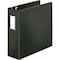Business Source Ring Binder, Black, Clear Sleeve BSN33117 - alternate 1
