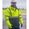 Dome75 Hi-Vis Chore Coat, 300 Denier Polyester, Class ANSI/ISEA 107-2020 Class 3 Type R, MD DJC3632 - alternate 2