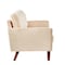 Homeroots Beige Velvet Modern Tufted Modular Sofa 473442 - alternate 4
