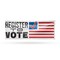 Signmission Register to Vote, 48 Inch x 120 Inch, Vinyl Banner B-120-30832 - alternate 1