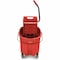 Rubbermaid Commercial Side Press Mop Bucket and Wringer, Red RCP758888RD - alternate 2