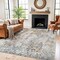 World Rug Gallery Muted Multi-Tonal Abstract Area Rug 7 ft 10 in x 10 ft Multi WR201MULTI8X10 - alternate 1