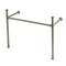 Kingston Brass Stainless Steel Console Sink Legs, Brushed Nickel VPB34418 - alternate 1