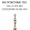 Drill America m4 X .7 Drill/Tap/Countersink Bit with 1/4'' Quick Change Hex Shank TDCM4X.7 - alternate 5