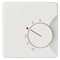 Siemens DELTA style, titanium white Room temperature controller cover Normally-closed 5TC9256 - alternate 1