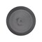 Auveco Flush Sheet Metal Plug Plastic 1in Hole Black, 100PK 11749 - alternate 2