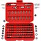 Neiko Security Bit Set 100-Pieces Cr-V Steel 1/4-inch Adapters Phillips Slotted Hex Torx Star Pozi Square 10048A - alternate 5