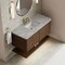 James Martin Vanities Allamari 48" Single Vanity, Sable w/ 3 CM Victorian Silver Silestone Top D640-V48-SBL-WVSL - alternate 7