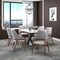 Leisuremod Ethora Collection Modern Wooden Dining Chair in Light Taupe EC22LT - alternate 6