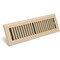 Sierra Grates 4 in. H X 12 in. W 2-Way 45 Degree Louvered, Steel, Brown Floor Register TWF412-BRN - alternate 1