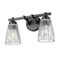 Z-Lite Andree Matte Black 2 Light Vanity 1960-2V-MB - alternate 6