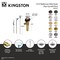 Kingston Brass Pop-Up Drain with Overflow, Antique Copper KB2006AC - alternate 2