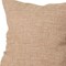 Homeroots 22" Brown Linen Throw Pillow Cover with Texture 608215 - alternate 5