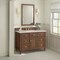 James Martin Vanities Lorelai 48" Single Vanity, Mid-Century Walnut, w/ 3 CM Siberian Silestone Top 424-V48-WLT-3SFR - alternate 8