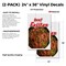 Signmission Beef Fajitas, Vinyl Decals Only 24 Inch x 36 Inch, Vinyl Decal, 2PK DSB-2436-2PACK-Beef Fajitas - alternate 2