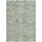 Homeroots 8' X 10' Sage And Gold Medallion Washable Indoor Outdoor Area Rug 616577 - alternate 8
