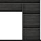 Homeroots 43" Gray Computer Desk With Hutch 403841 - alternate 5
