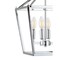 Jonathan Y Pagoda 12" 4-Light Classic Traditional Metal Cage Lantern LED Pendant, Chrome JYL7436C - alternate 15