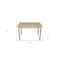 Homeroots 48" Natural Solid Wood Dining Table 548867 - alternate 11