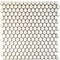 Apollo Tile Cirkel 11.46 in. x 12.4 in. Glossy Beige Porcelain Mosaic Wall and Floor Tile 9.87 sqft/case, 10PK ORB8809BGGA - alternate 5