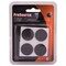 Prosource Furniture Gripper Pad, SBR, Black, 1 in Dia, 7/64 in Thick, Round FE-50712-PS - alternate 3