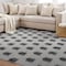 World Rug Gallery Scandinavian Arrow Shag Area Rug 5 ft x 7 ft Anthracite WR126ANTHRACITE5X7 - alternate 6
