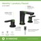 Symmons Identity Widespread Two-Handle Bathroom Faucet with Push Pop Drain(1.0 GPM) SLW6712MBPP - alternate 3